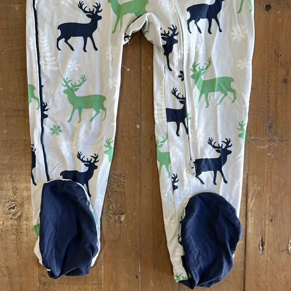 Sweet bamboo winter deer bamboo pajamas